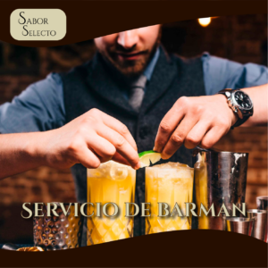 Servicio de barman